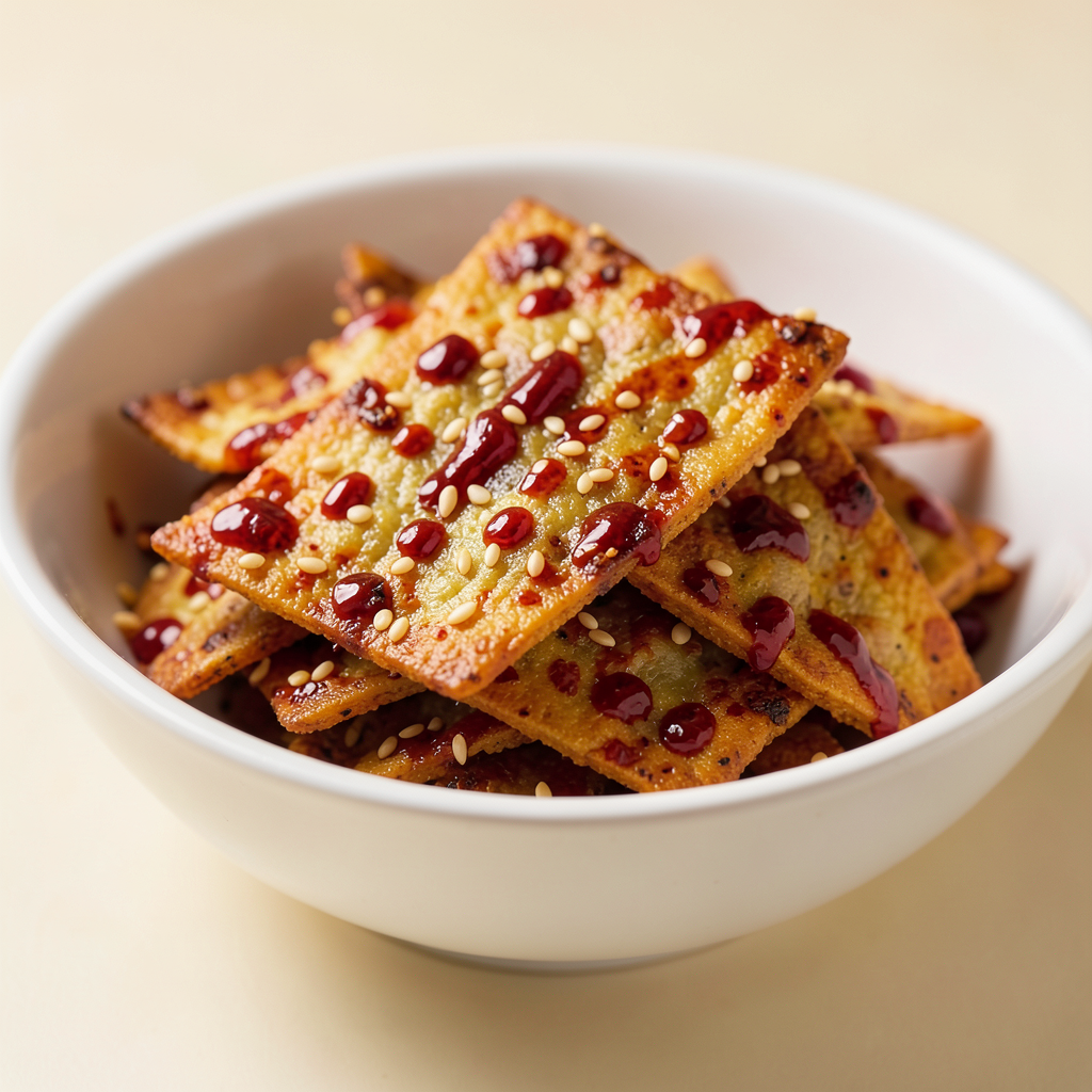 Detailed snack textures