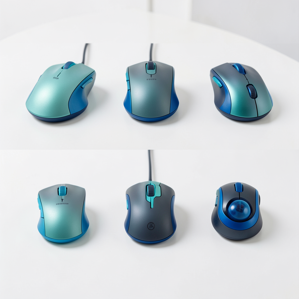 Mouse-focused design forms