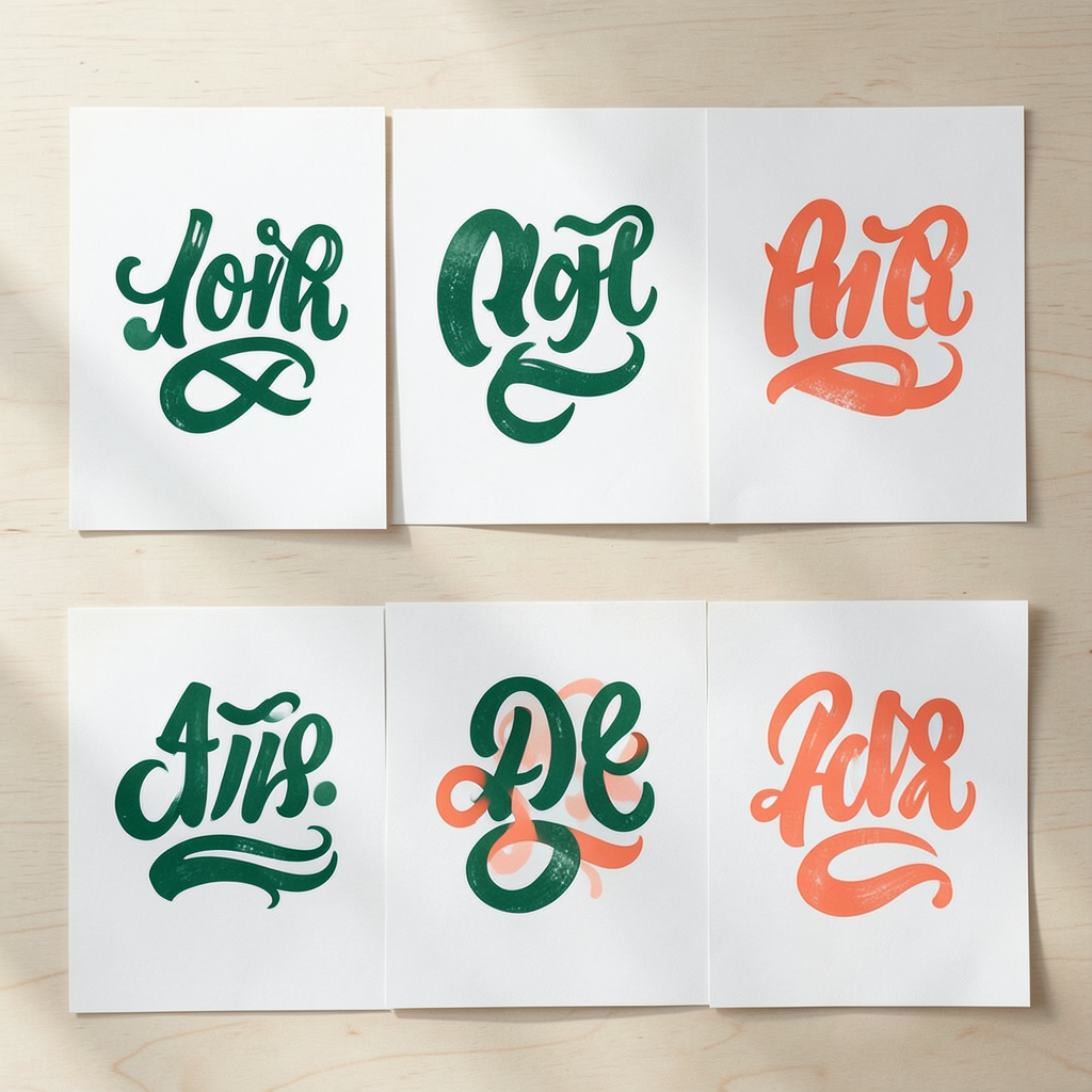 Lettering-first styles