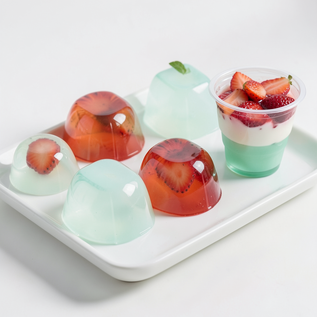 Endless jelly shapes